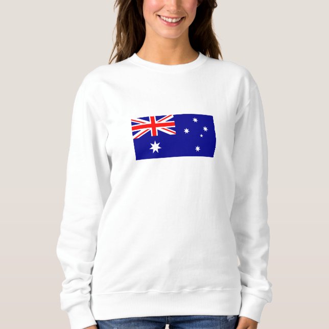 Patriotic Australian Flag Sweatshirt (Front)