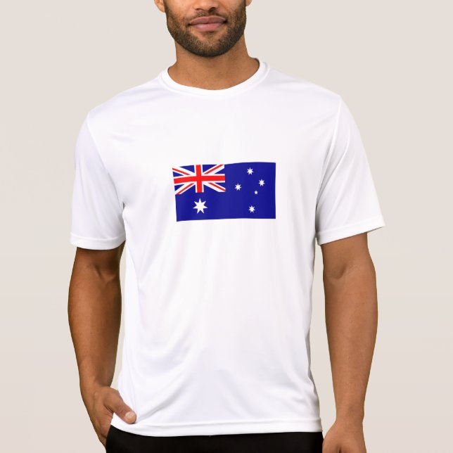 Patriotic Australian Flag T-Shirt (Front)