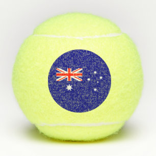 Patriotic Australian Flag Tennis Balls
