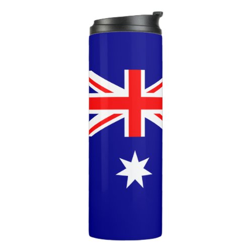 Patriotic Australian Flag Thermal Tumbler