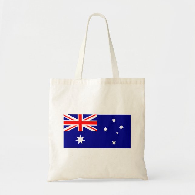 Patriotic Australian Flag Tote Bag (Front)
