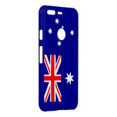 Patriotic Australian Flag Uncommon Google Pixel Case (Back/Right)