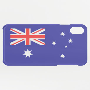 Patriotic Australian Flag iPhone XS Max Case