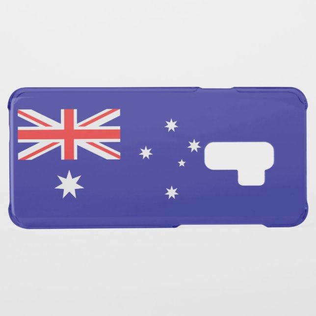 Patriotic Australian Flag Uncommon Samsung Galaxy Case (Back (Horizontal))