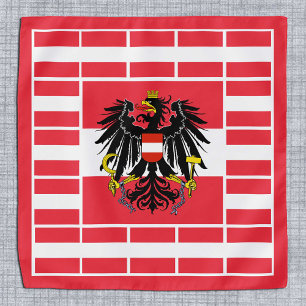 Patriotic Austrian Flag Bandana, fashion Austria Bandana