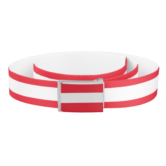 Patriotic Austrian Flag Belt (Coil)