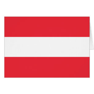 Patriotic Austrian Flag Cards