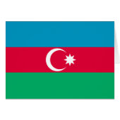Patriotic Azerbaijan Flag (Front Horizontal)