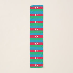 Patriotic Azerbaijan Flag Scarf