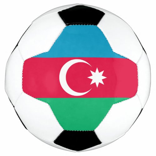 Patriotic Azerbaijan Flag Soccer Ball
