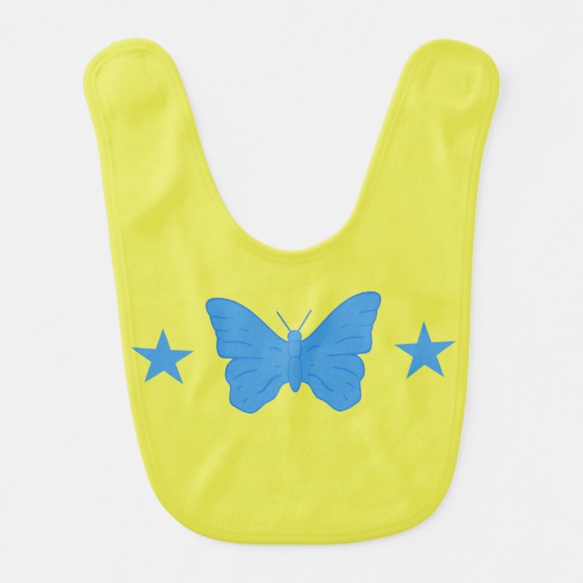 Patriotic baby bib with Flag of Bady Bassit (Front)