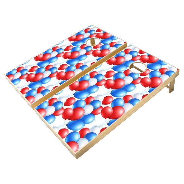 Patriotic Bag Toss Game (Angled)