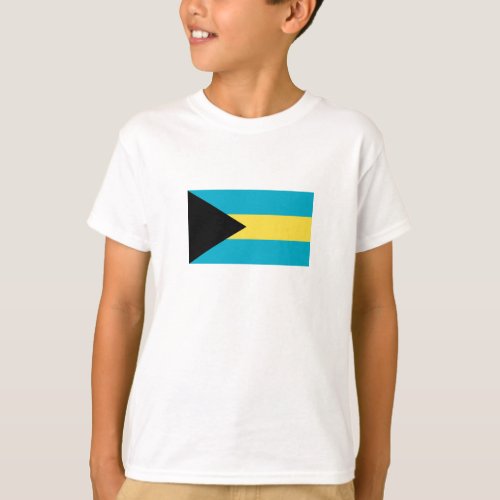 Patriotic Bahamian Flag T_Shirt