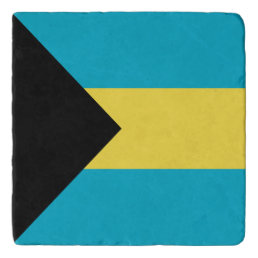 Patriotic Bahamian Flag Trivet
