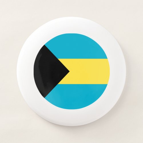 Patriotic Bahamian Flag Wham_O Frisbee