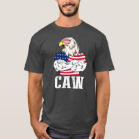 Patriotic Bald Eagle Caw 4th of July American