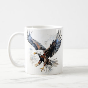 Patriotic Bald Eagle Coffee Mug