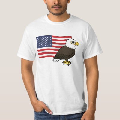 Patriotic Bald Eagle T-Shirt