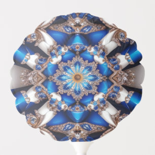 Patriotic balloon with Argentinian Colors