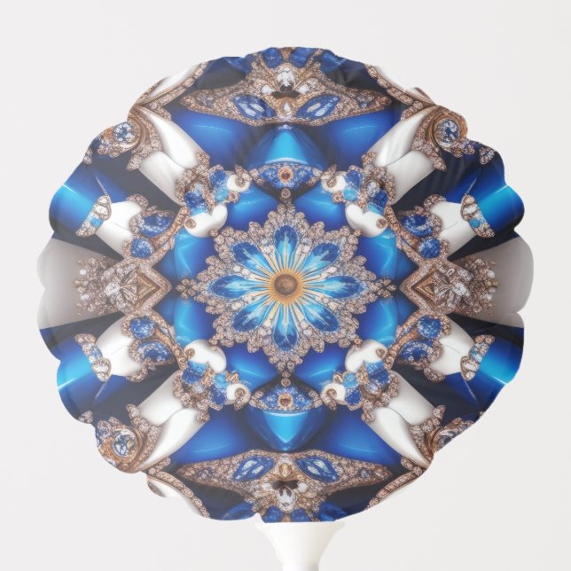 Patriotic balloon with Argentinian Colors (Front)