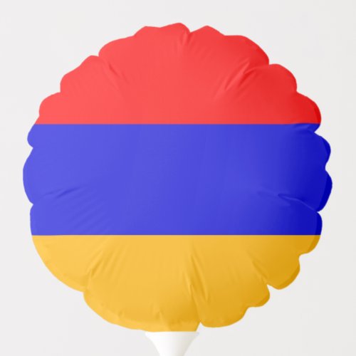Patriotic balloon with flag of Armenia