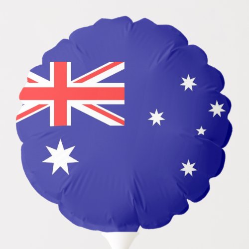 Patriotic balloon with flag of Australia