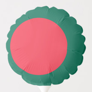 Patriotic balloon with flag of Bangladesh