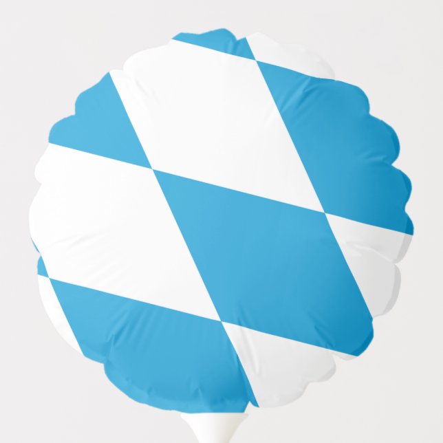 Patriotic balloon with flag of Bavaria, Germany (Back)