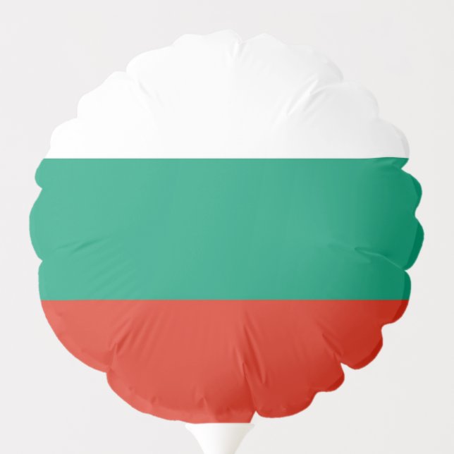 Patriotic balloon with flag of Bulgaria (Back)