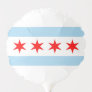 Patriotic balloon with flag of Chicago City, USA