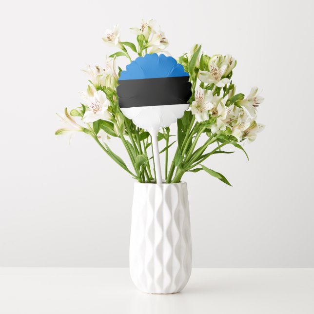 Patriotic balloon with flag of Estonia (Vase)