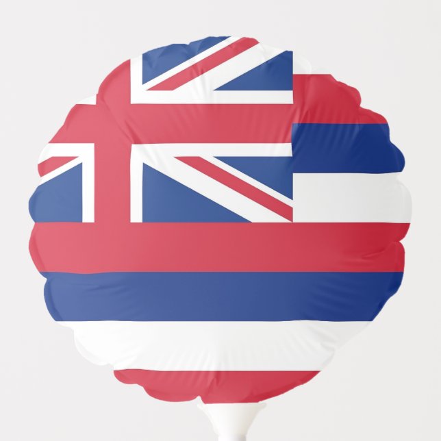 Patriotic balloon with flag of Hawaii, USA (Front)