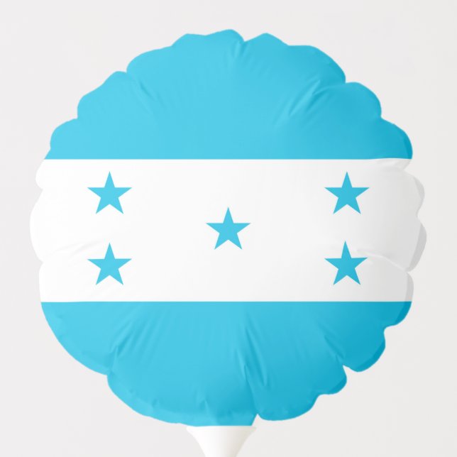 Patriotic balloon with flag of Honduras (Back)