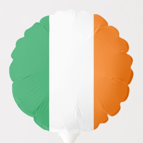 Patriotic balloon with flag of Ireland