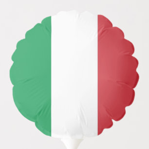 Patriotic balloon with flag of Italy