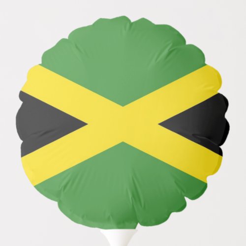 Patriotic balloon with flag of Jamaica