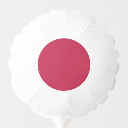 Patriotic balloon with flag of Japan
