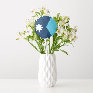 Patriotic balloon with flag of Minnesota, USA