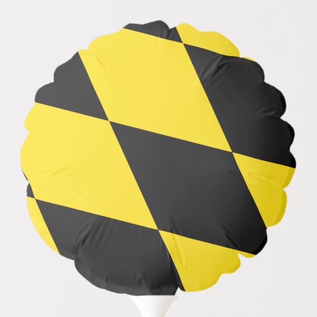 Patriotic balloon with flag of Munich (Back)