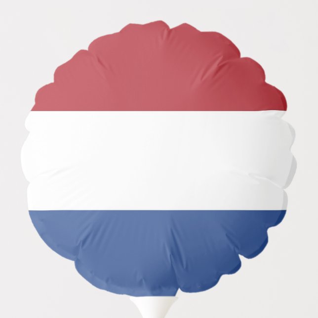 Patriotic balloon with flag of Netherlands (Back)