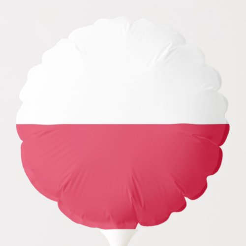 Patriotic balloon with flag of Poland