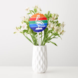 Patriotic balloon with flag of St. Petersburg