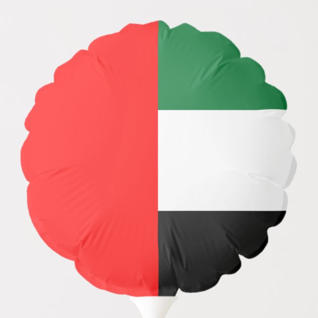 Patriotic balloon with flag of UAE (Back)