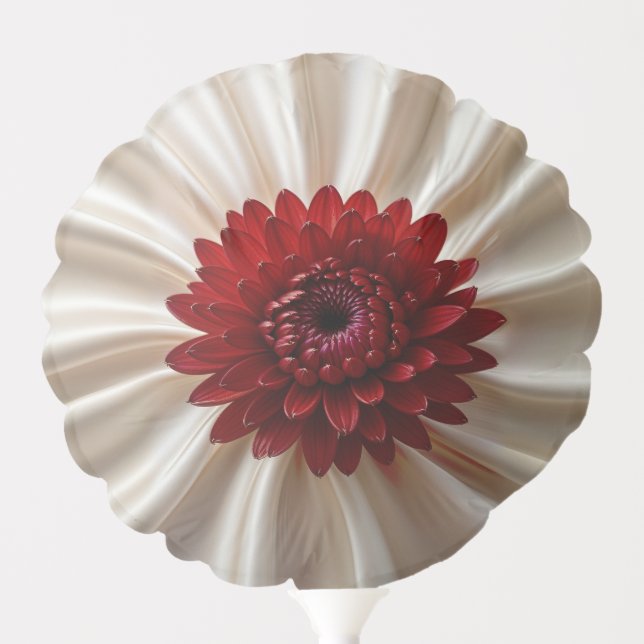 Patriotic balloon with Japanase Colors (Front)