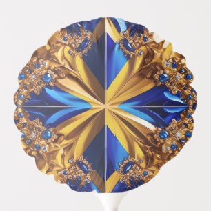 Patriotic balloon with Sweden Colors