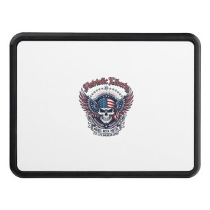 Patriotic Bandana Rocker Old Glory Music Rock Meta Hitch Cover