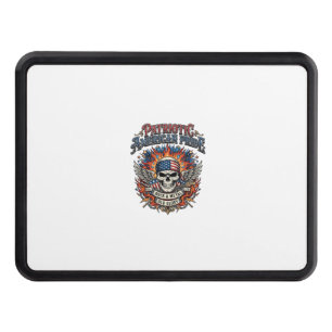 Patriotic Bandana Rocker Old Glory Music Rock Meta Hitch Cover