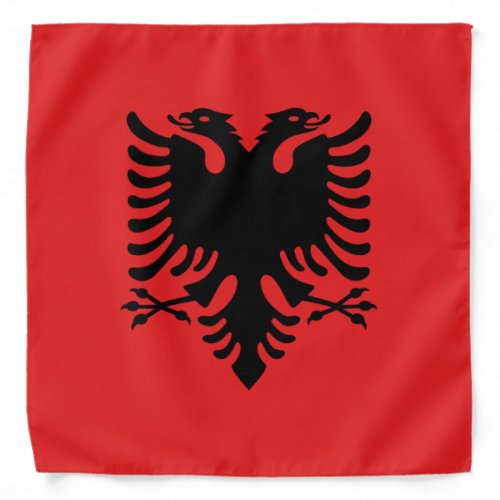 Patriotic bandana with Flag of Albania