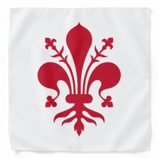 Patriotic bandana with Flag of Florence