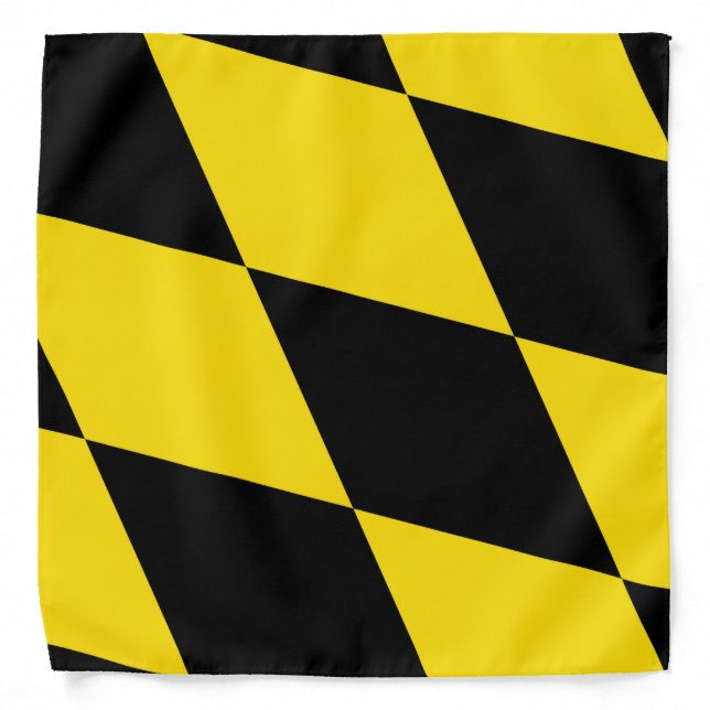 Patriotic bandana with Flag of Munich (Front)